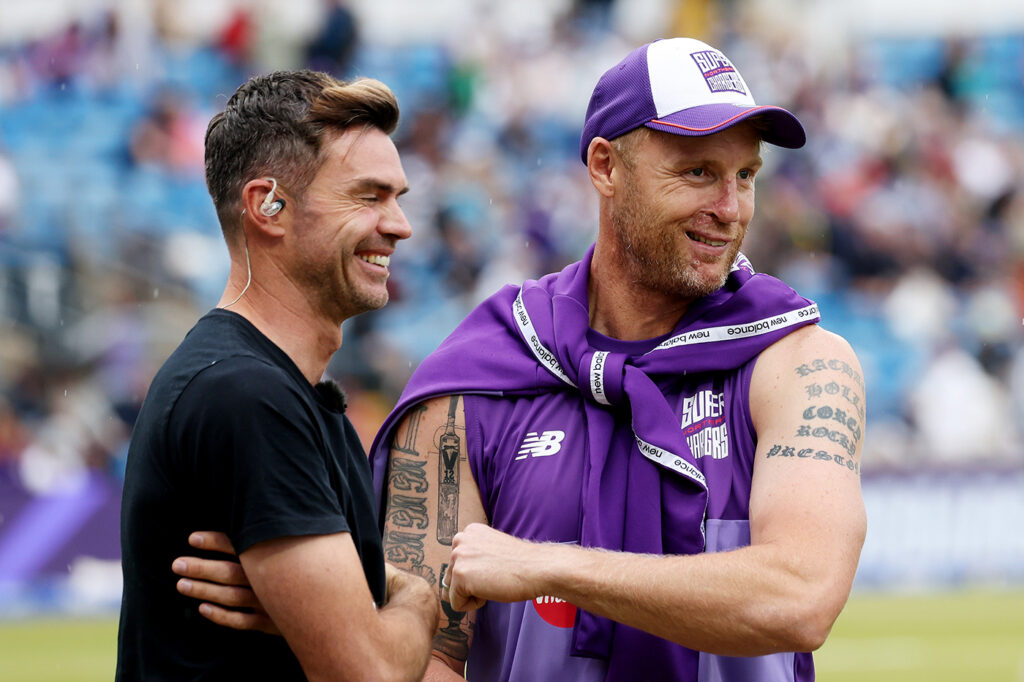 James Anderson registers for Hundred draft