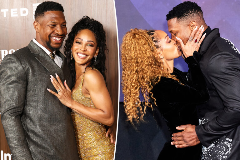 Jonathan Majors and Meagan Good get married 4 months after engagement news: report