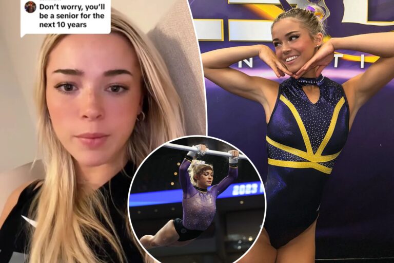 Livvy Dunne calls out troll over snide LSU comment: ‘Why do you care?’