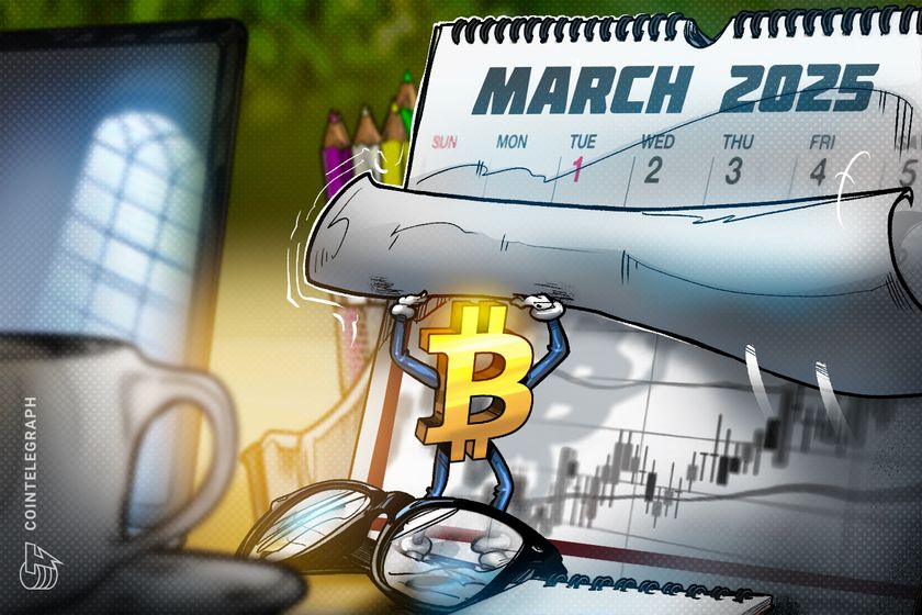 March 2025 in charts: Trump trade war hits Bitcoin, $22M in DeFi hacks