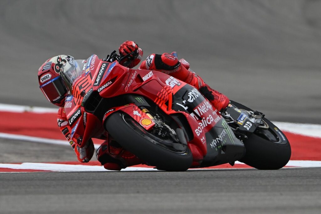 Marquez continues unbeaten start after thrilling victory in MotoGP Americas GP sprint