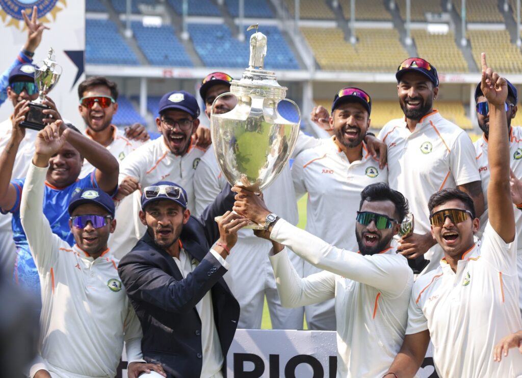 Nair, Malewar and bowlers lead Vidarbha to third Ranji Trophy title