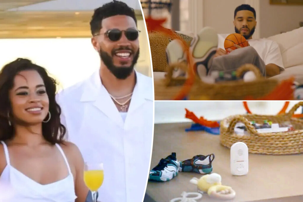 NBA star Jayson Tatum seemingly confirms birth of son with ‘Boo’d Up’ singer Ella Mai in new commercial