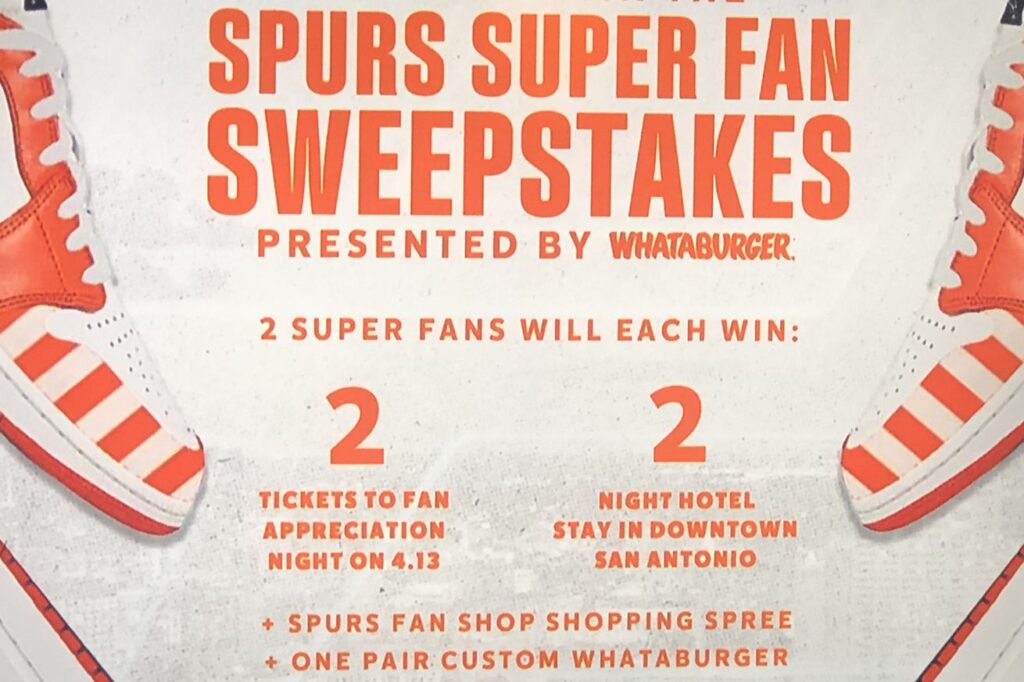 Open Thread: Enter to win Whataburger’s Spurs Super Fan Sweepstakes