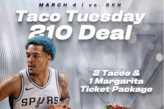 Open Thread: Join the Spurs for Taco Tuesday