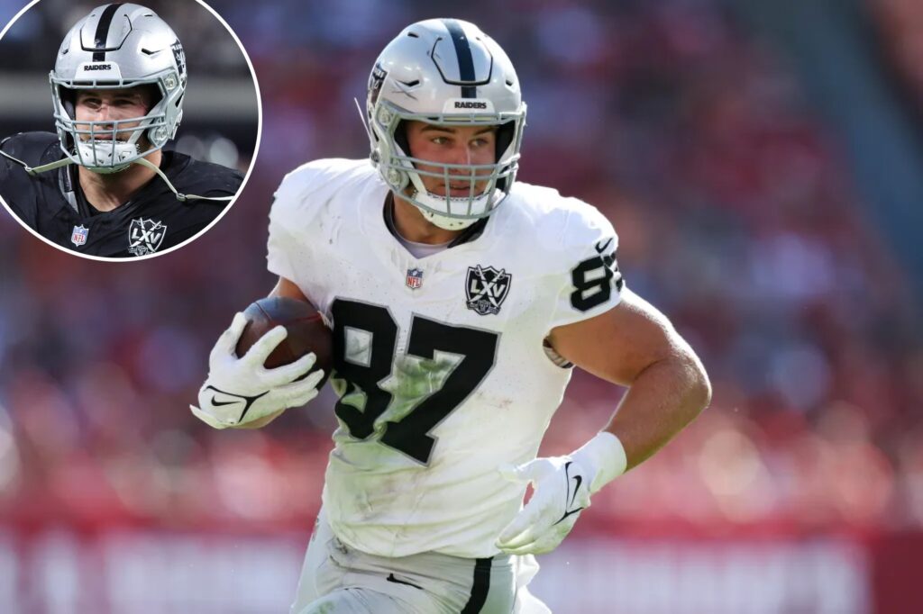 ‘Plenty of teams’ trying to trade for Raiders tight end Michael Mayer