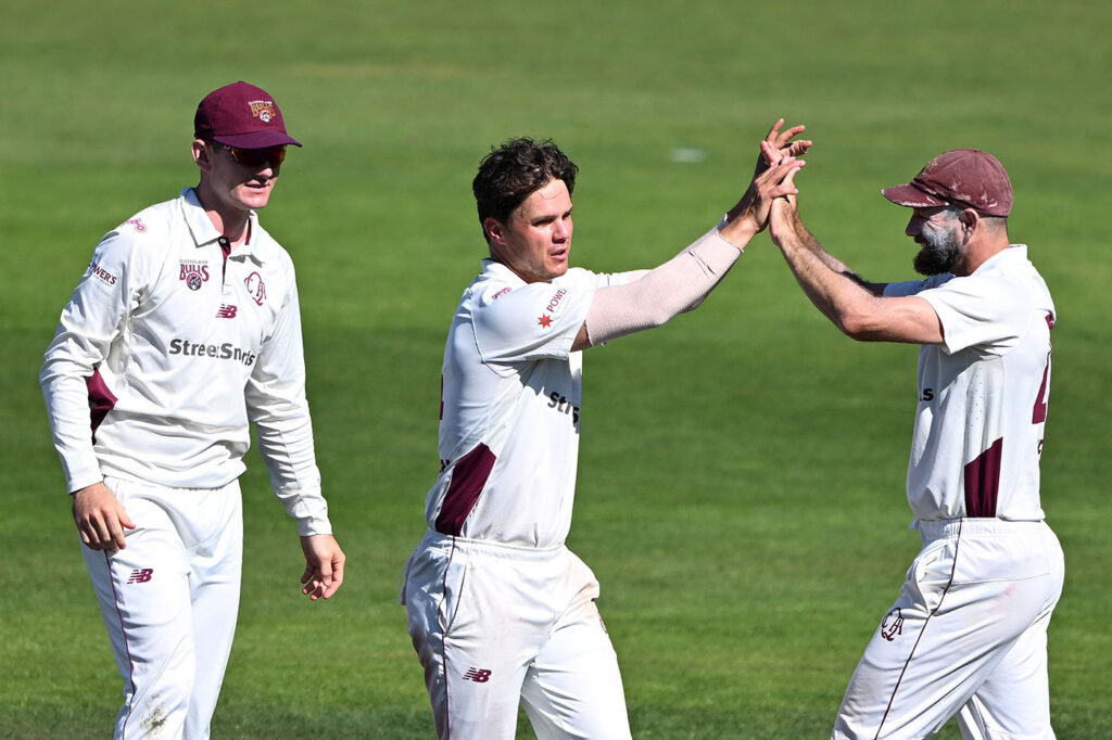 Queensland on brink of victory despite Webster's runs