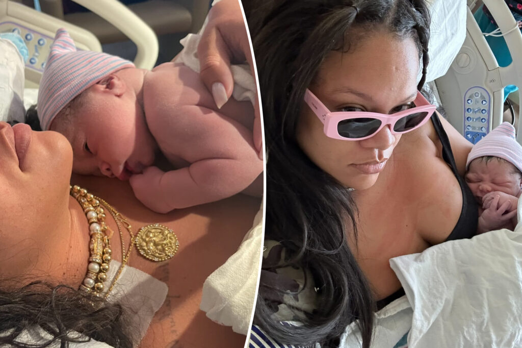 Rihanna shares unseen delivery room photos with her two kids, reveals she gave birth in pearls and sunglasses