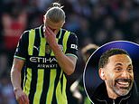Rio Ferdinand pokes fun at Erling Haaland after Man City slip to their NINTH league defeat of the season at Nottingham Forest