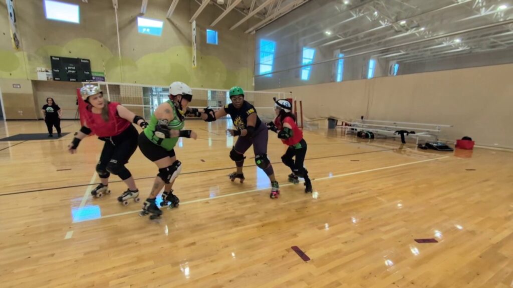 Roller derby nonprofit serves as therapeutic outlet for families in need of community