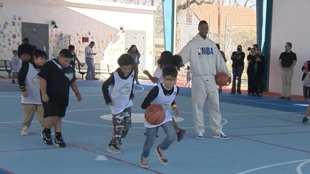 San Antonio Spurs' Harrison Barnes, wife Brittany unveil renovated community court on West Side