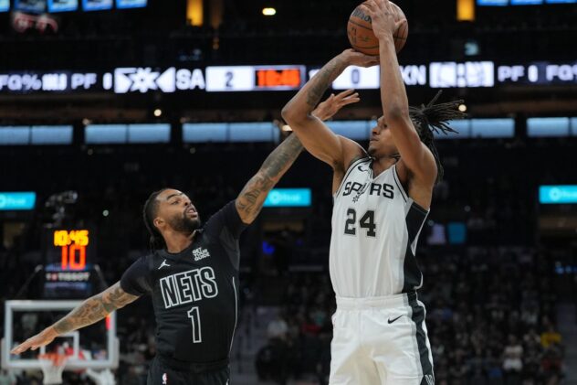Spurs scorch Nets on the back of Vassell’s career night