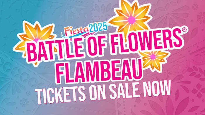 Tickets for Battle of Flowers, Fiesta Flambeau parades on sale now