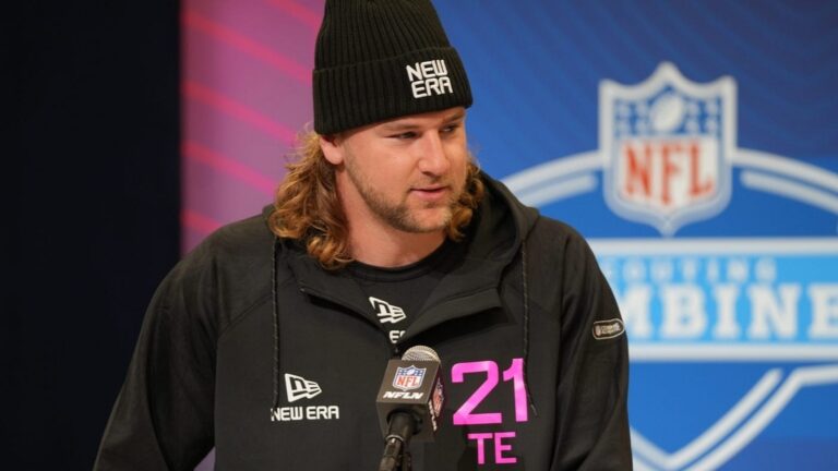 Top TE prospect Tyler Warren talks glowingly of George Kittle, 49ers 'fun scheme'