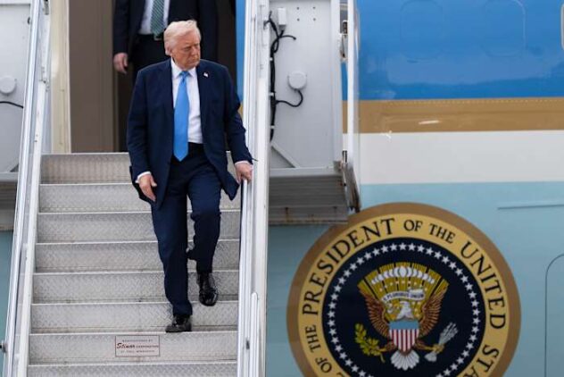 Trump says he's considering ways to serve a third term as president