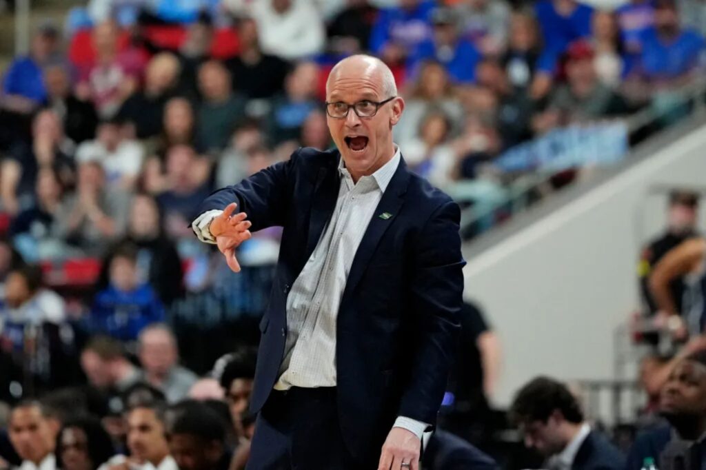 UConn’s Dan Hurley explains his viral ‘emotional outburst’ in season-ending March Madness loss