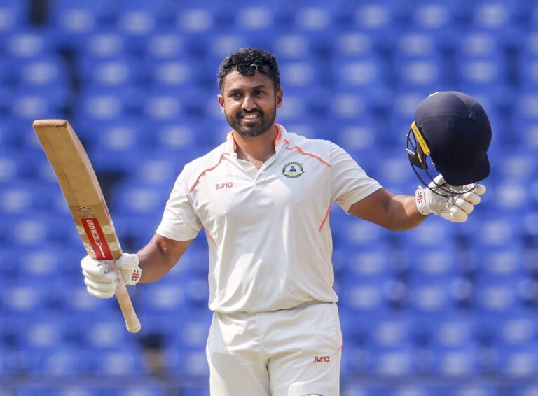 Vidarbha's one hand on the Ranji Trophy after Nair's 132*