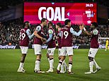 West Ham vs Leicester City - Premier League: Hammers cruise to second straight win against dismal Foxes as pressure piles on Ruud van Nistelrooy