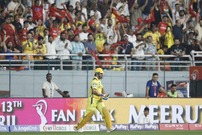A loss for CSK against PBKS will knock them out of the playoffs