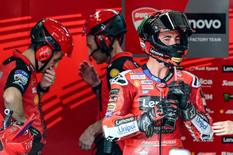 Bagnaia angry after "f***ing up" with crash in Qatar GP qualifying