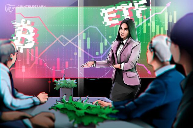 Bitcoin ETFs on $3B ‘bender,’ log first full week of inflows in 5 weeks