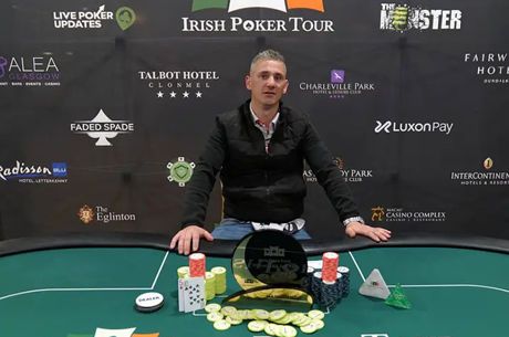 Daniel Afrasinei Enjoys Maiden Victory in IPT Athlone €40K in a Day Main Event