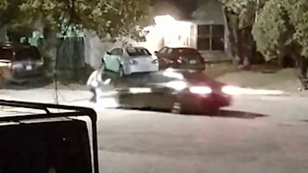 East Side neighbors on edge after security camera captures man hit by car, brawl erupts in cul-de-sac