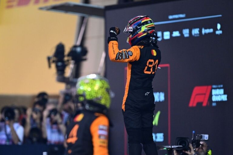 F1 Bahrain GP: Piastri takes serene win as Norris falters