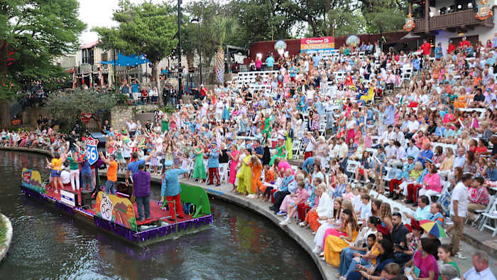 Fiesta events for April 28: Texas Cavaliers River Parade, Pilgrimage to the Alamo