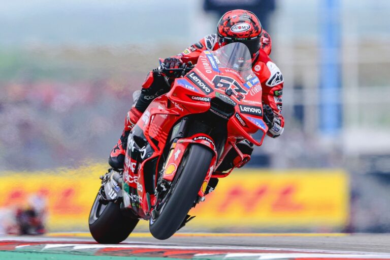 Francesco Bagnaia feeling more confident after MotoGP Americas GP sprint battle