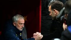 Galatasaray boss 'acted like he'd been shot' in Mourinho row