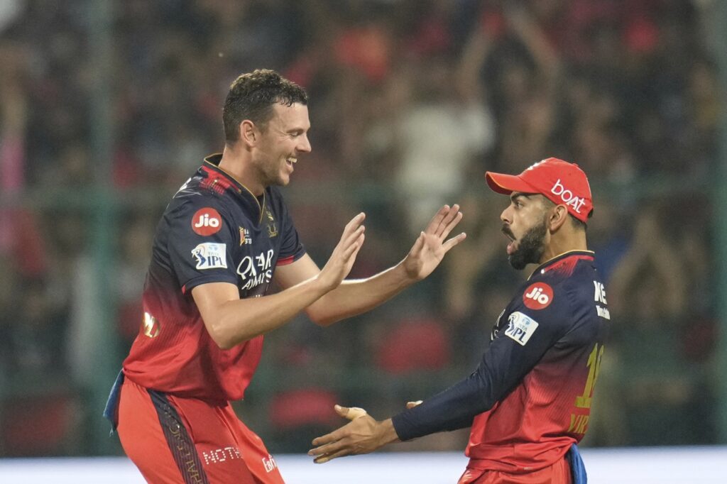 Hazlewood threatens Noor in IPL 2025 Purple Cap race with three-for in RCB vs PBKS