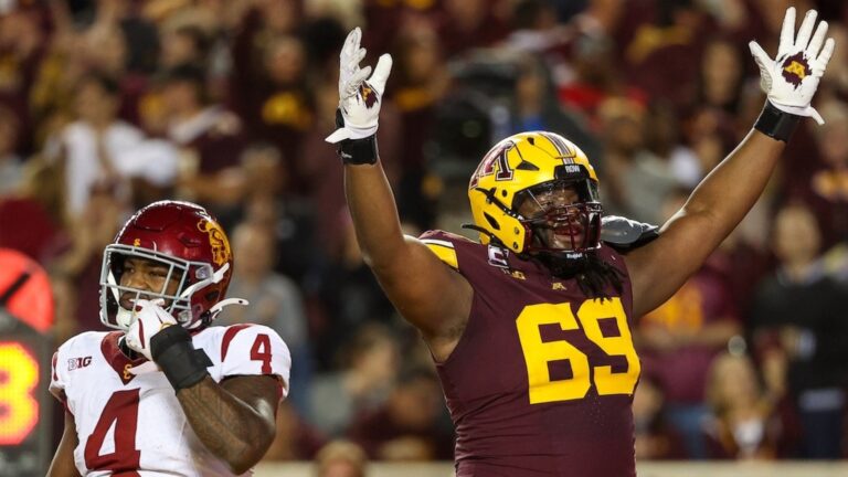 Houston Texans select Aierontae Ersery in second round of 2025 NFL Draft