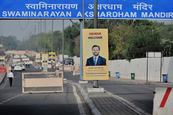 JD Vance arrives in India for a 4-day visit that includes personal engagements and talks on trade