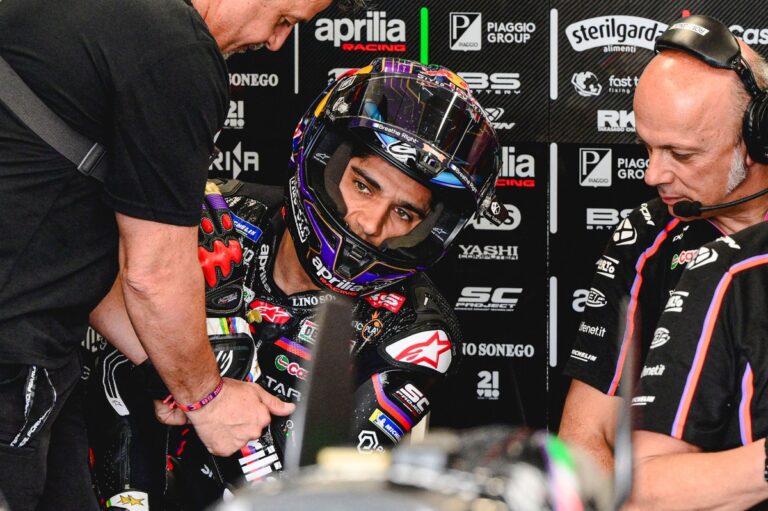 Jorge Martin makes progress in track comeback while Aprilia struggles