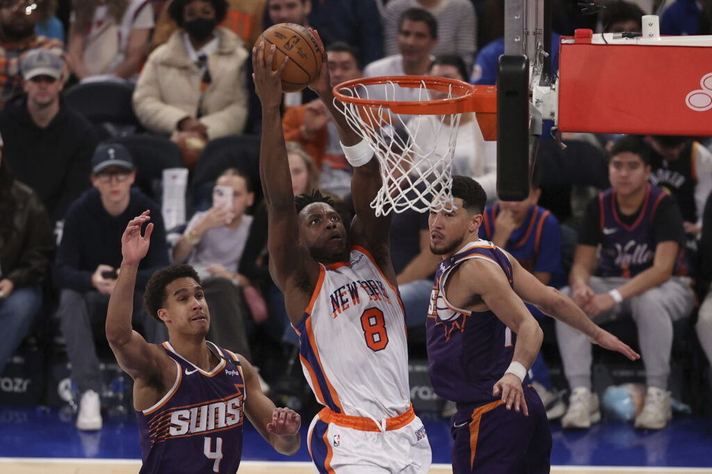 Knicks’ OG Anunoby continues ‘unbelievable’ offensive tear to capture career-first mark