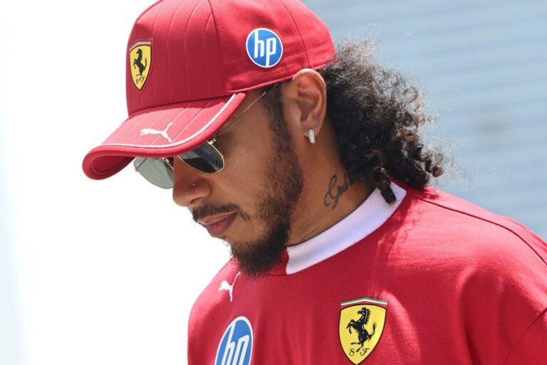 Lewis Hamilton returns fire at his Ferrari critics