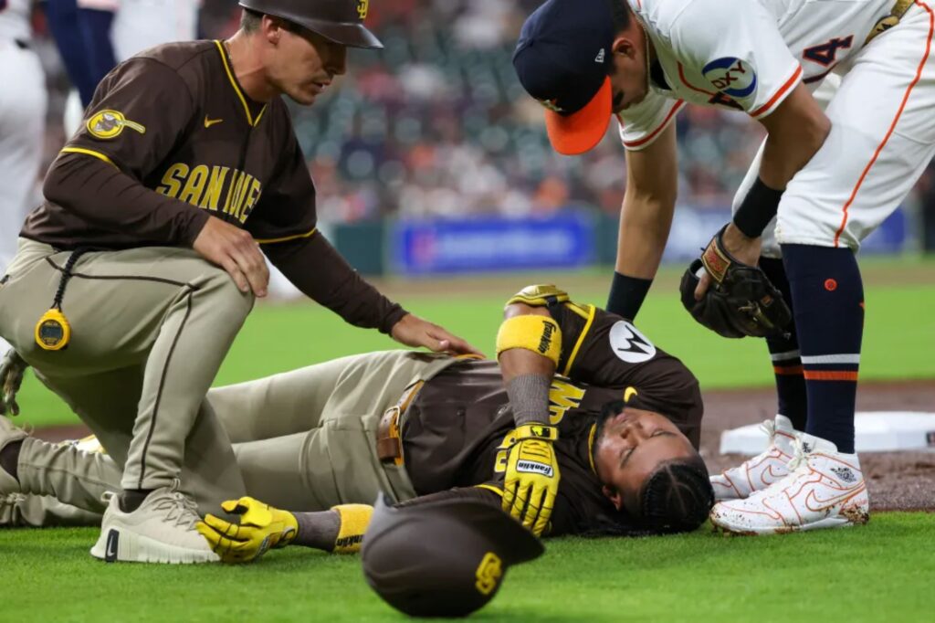 Luis Arraez ‘out of the woods’ after scary collision