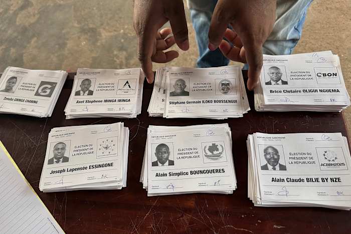 Majority of polls close in Gabon's first presidential election since a military coup in 2023