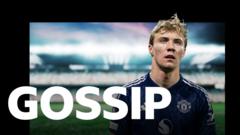 Man Utd set Hojlund price - Saturday's gossip