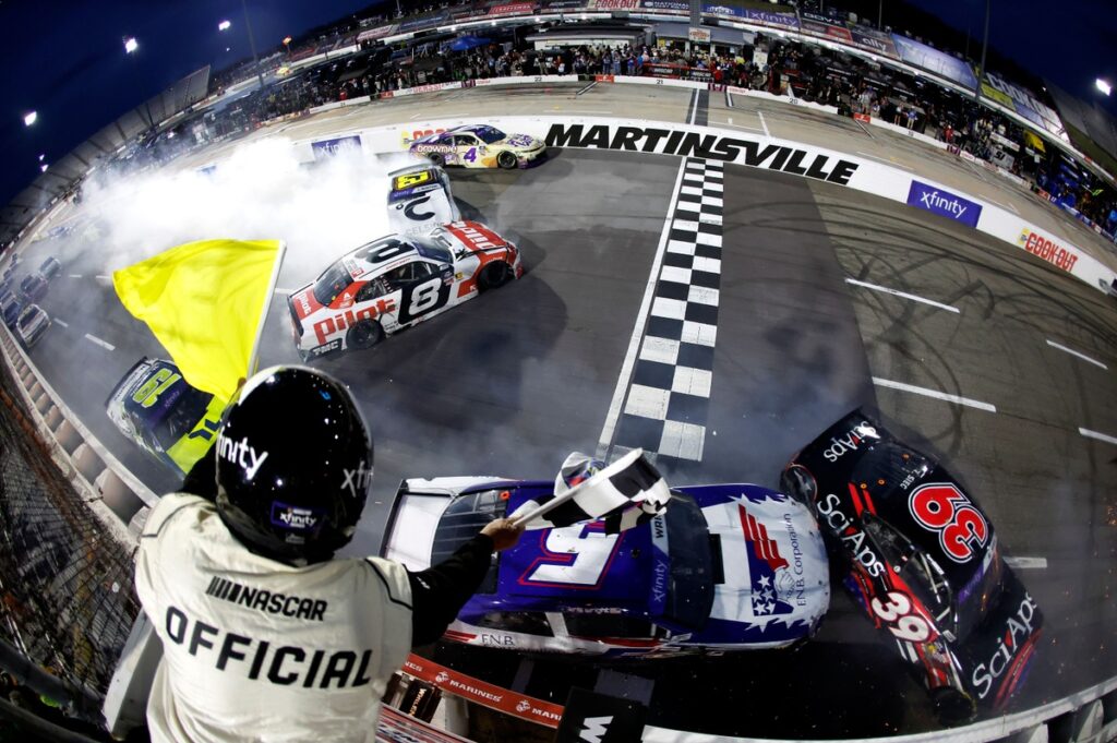 NASCAR penalizes Sammy Smith for intentional wrecking at Martinsville