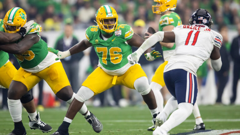 New 3-Round Mock Draft Sticks Los Angeles Rams With 1st Round OL And 3rd Round TE