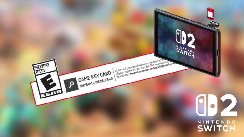 Nintendo confirms some Switch 2 physical releases will just have a download key on the card