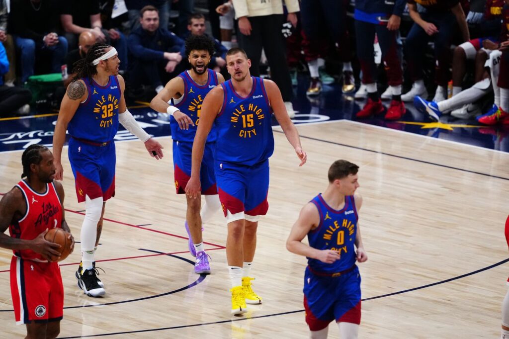 Nuggets take Game 1 with instant overtime classic against Clippers, 112-110