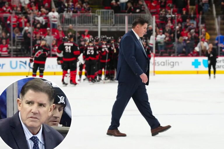Peter Laviolette addresses his job security with disappointing Rangers missing playoffs