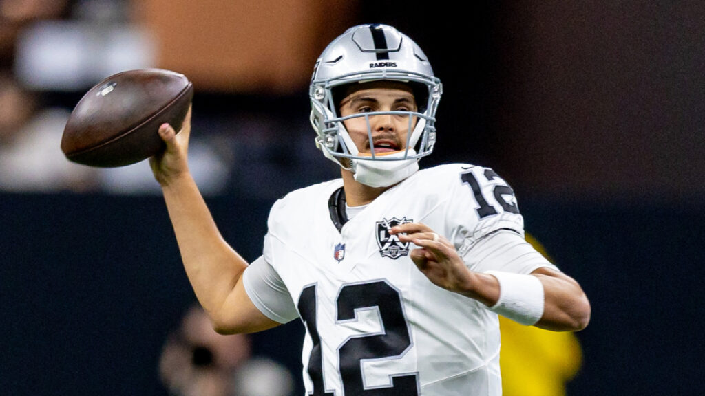 Raiders insider says this QB could be moved during NFL Draft