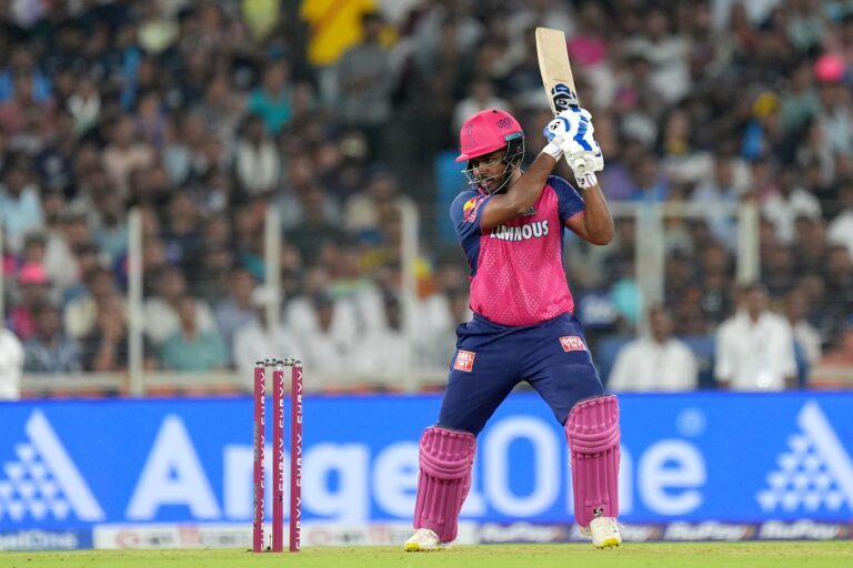 Samson fined INR 24 lakh for RR's second over-rate offence