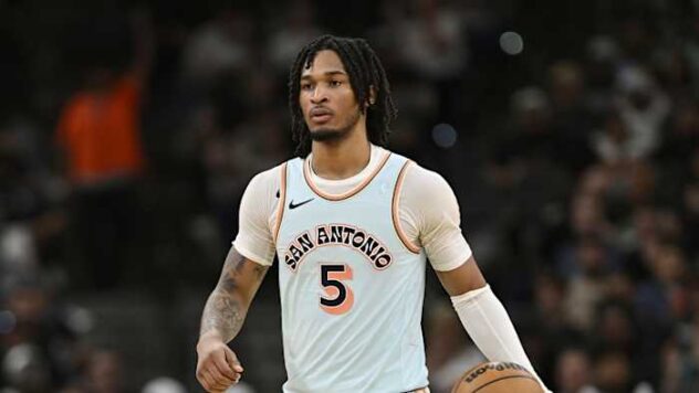 San Antonio Spurs’ Stephon Castle captures Western Conference Rookie of the Month award