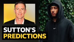 Sutton's predictions v rapper Yizzy
