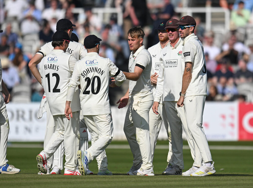 Tom Aspinwall four-for gets Lancashire off to front-foot start